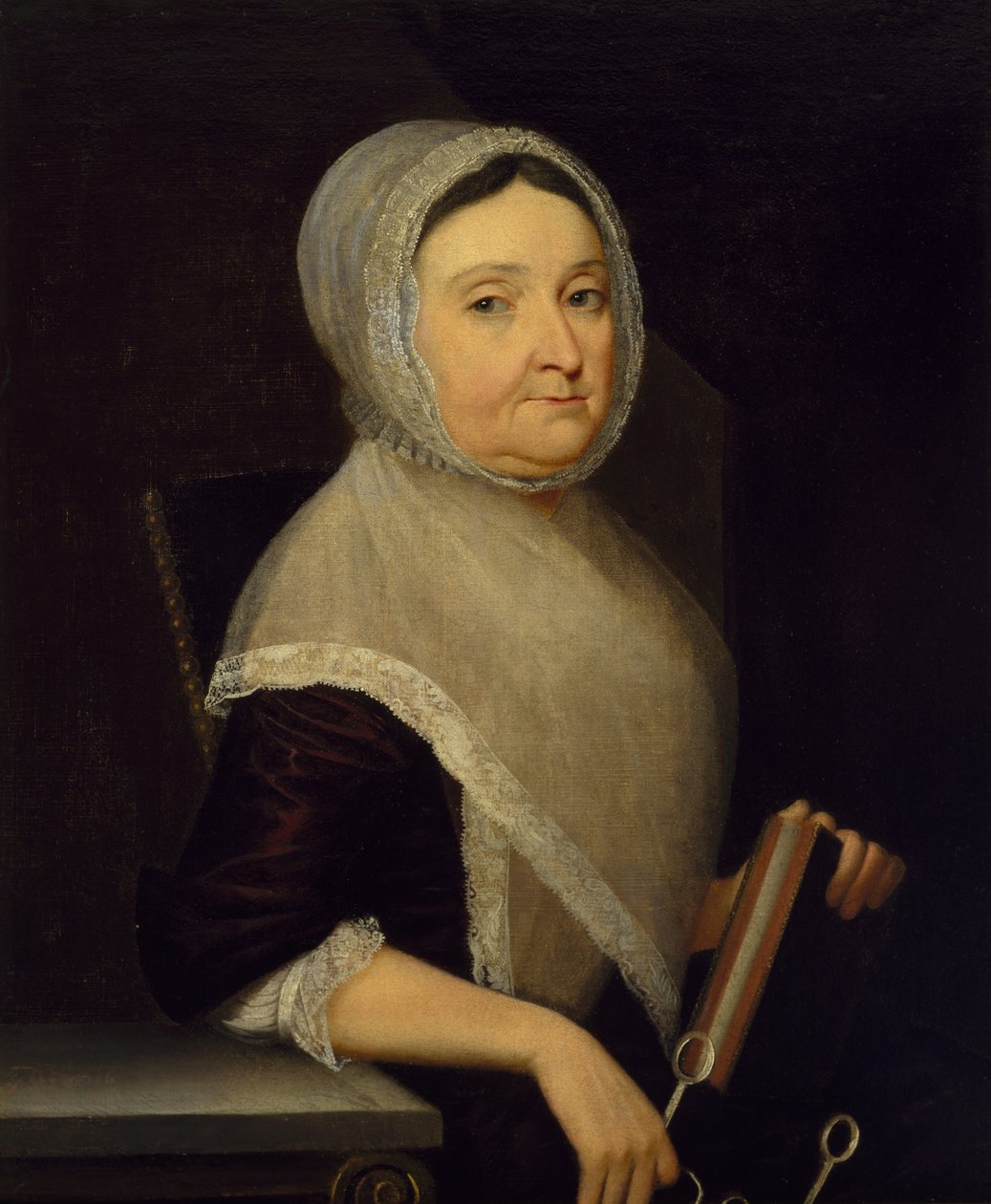 Portrett av fru Mary Cuthbert, ca. 1770-75 av Henry Benbridge