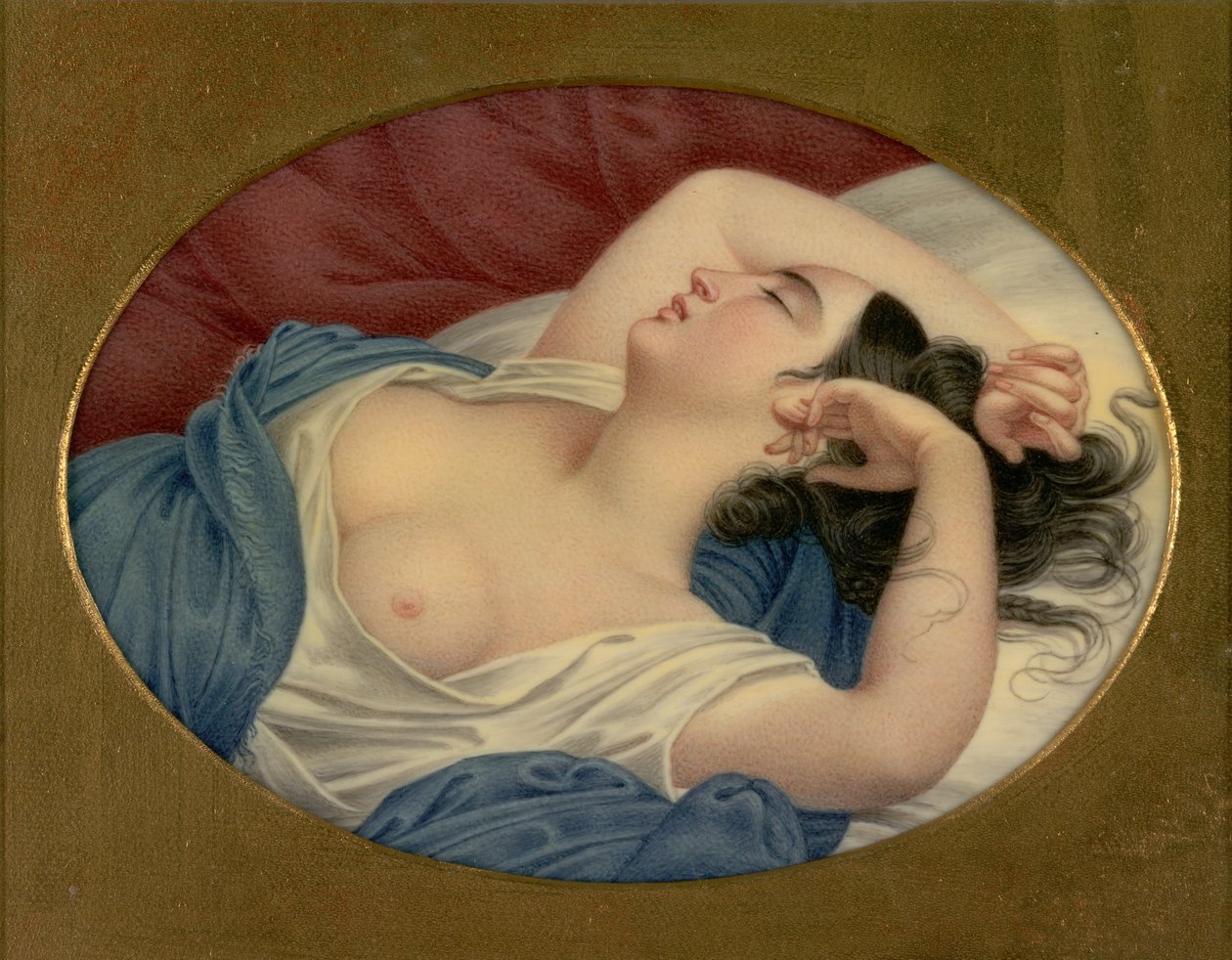 Tornerose, ca. 1850. av Henry Brintnell Bounethea