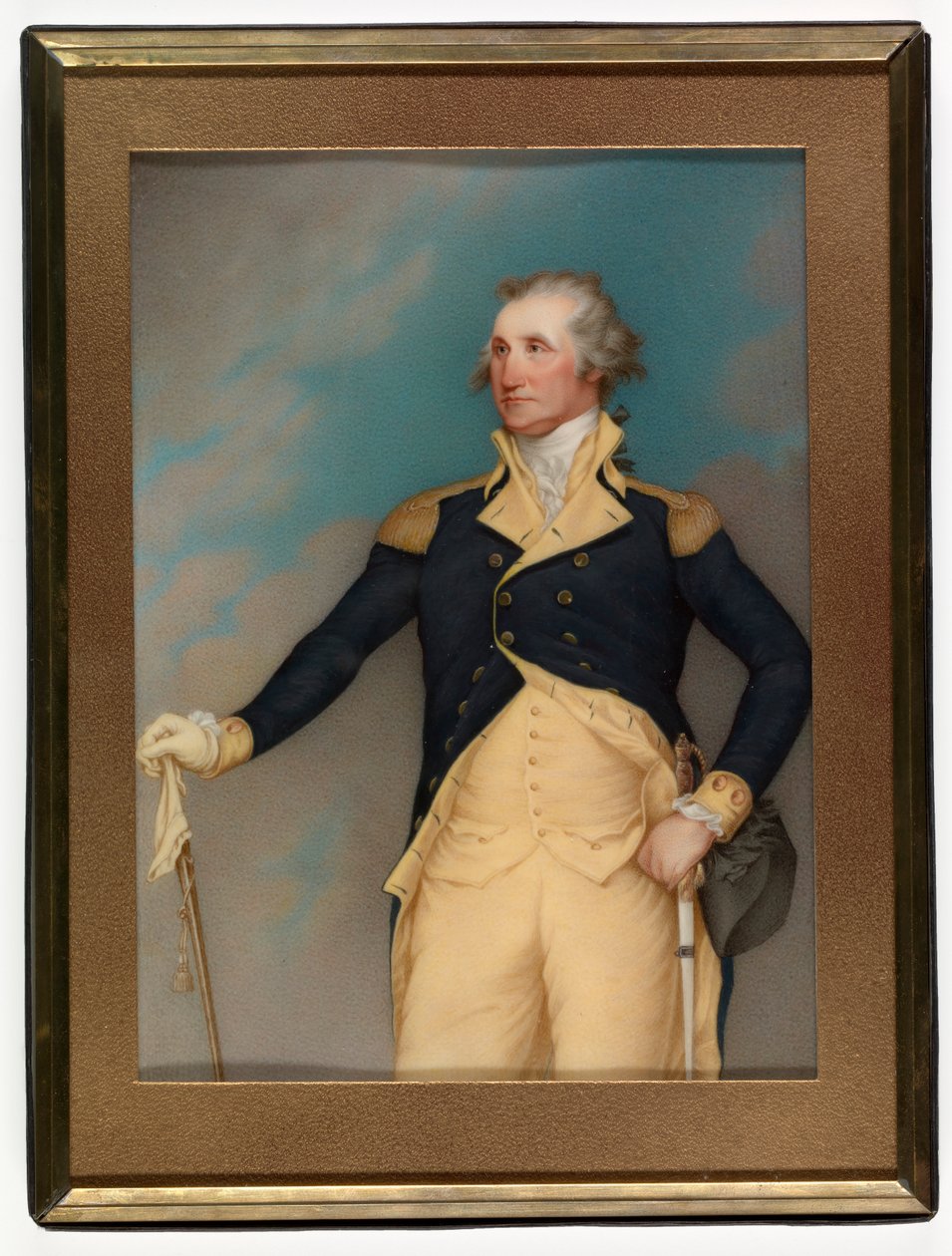 General George Washington, ca. 1845. av Henry Brintnell Bounetheau