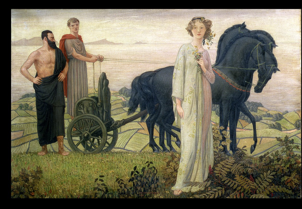 Pluto og Proserpine, 1914 av Henry Bryson Burroughs