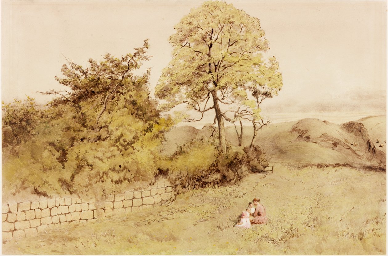 Heddon-on-the-Wall (kroppsfarge) av Henry Burdon Richardson