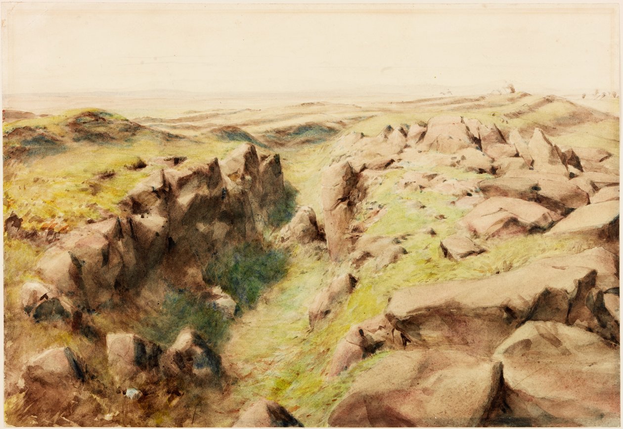 Kalksteinsbank (kroppsfarge) av Henry Burdon Richardson