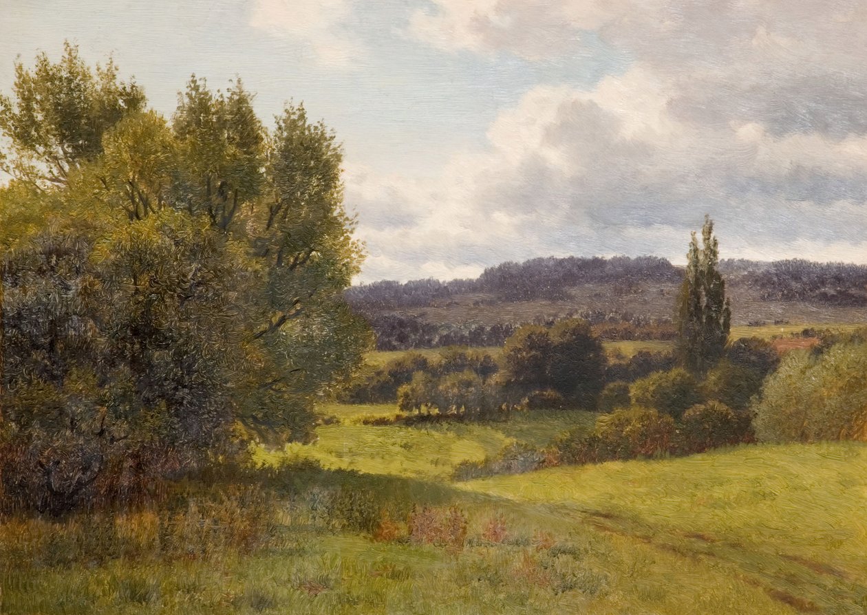 Landskap med trær, 1931. av Henry Cheadle