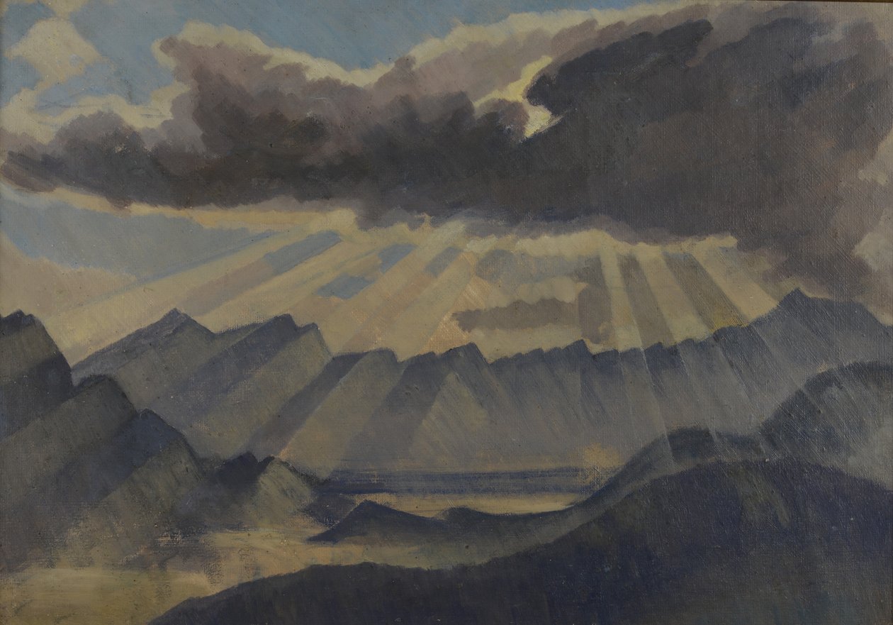 Hohfluh, Sveits av Henry Clarence Whaite