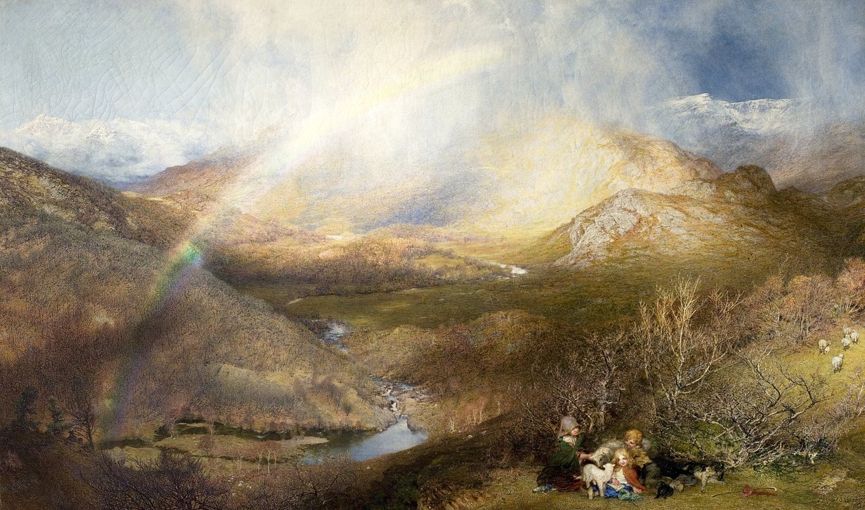 Regnbuen, 1862 av Henry Clarence Whaite