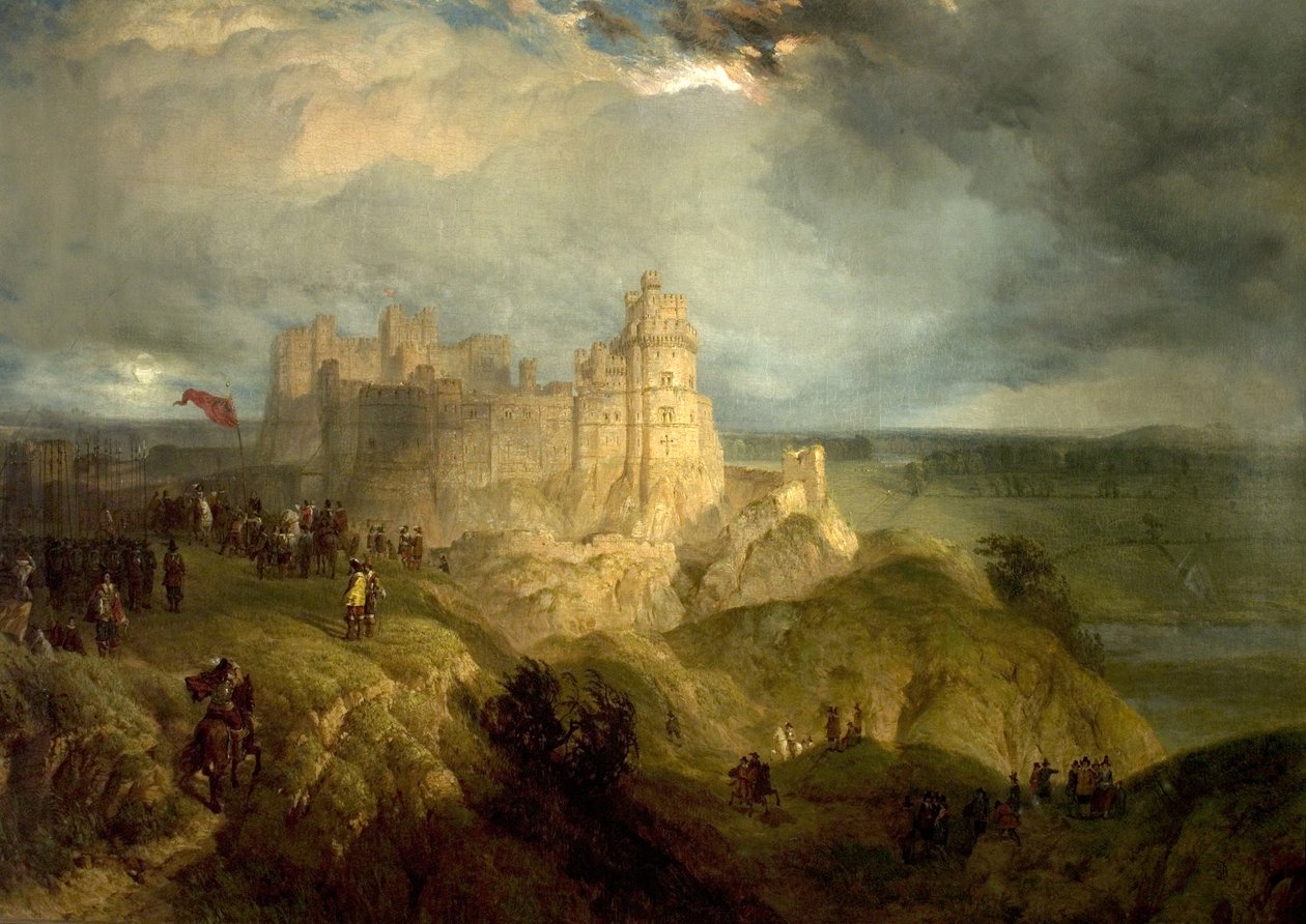 Nottingham Castle av Henry Dawson