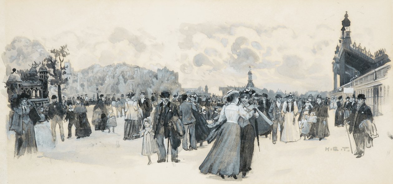 I Belle Vue Gardens av Henry Edward Tidmarsh
