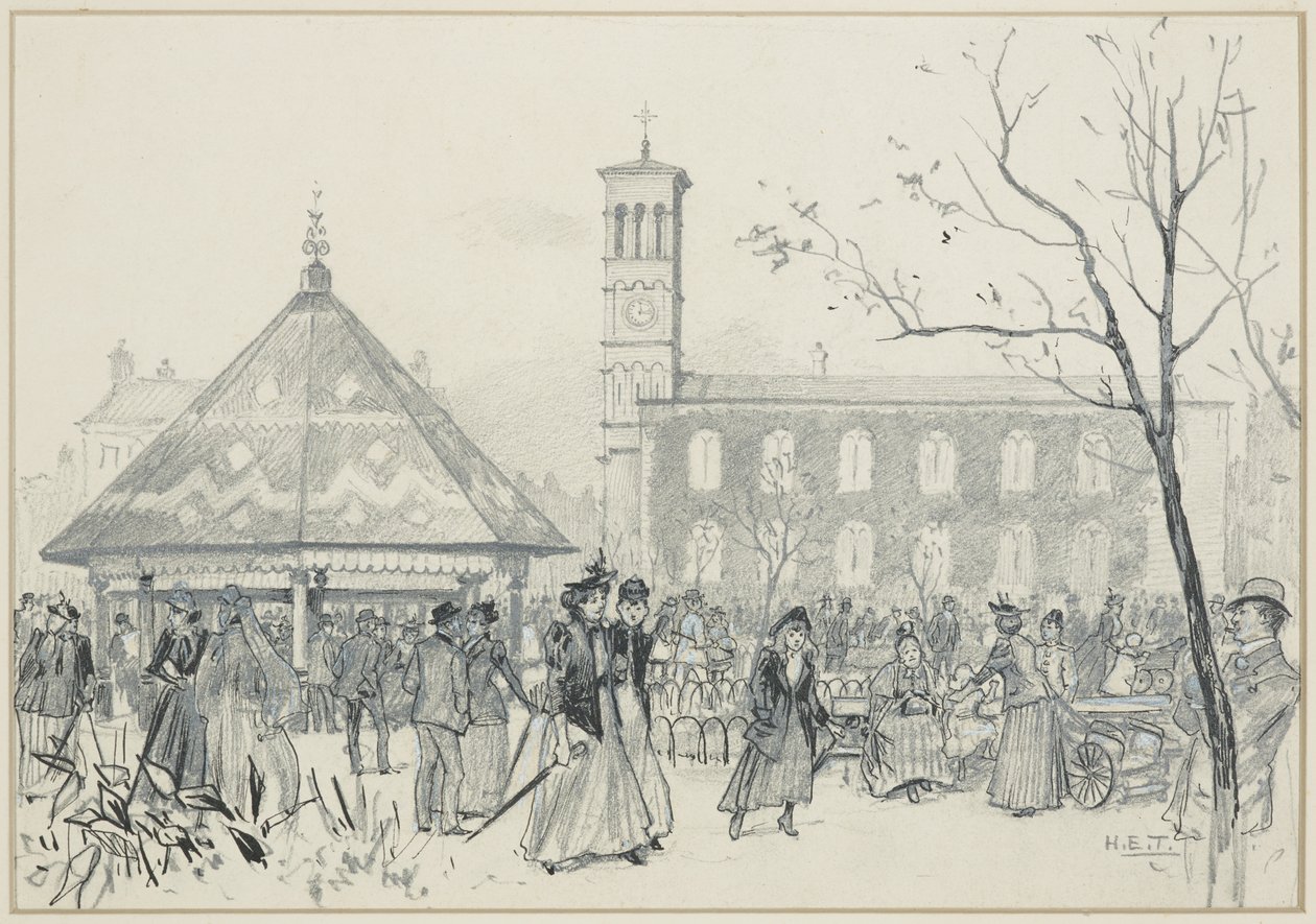 Lørdag ettermiddag i Ardwick Green av Henry Edward Tidmarsh