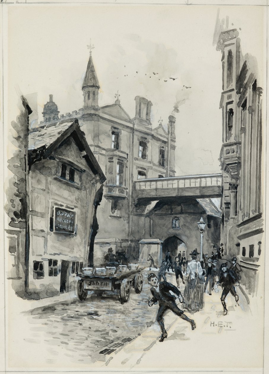 Grammar School College Gateway av Henry Edward Tidmarsh