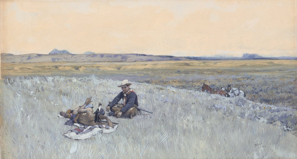 Bytte løgner, 1906. av Henry Francois Farny