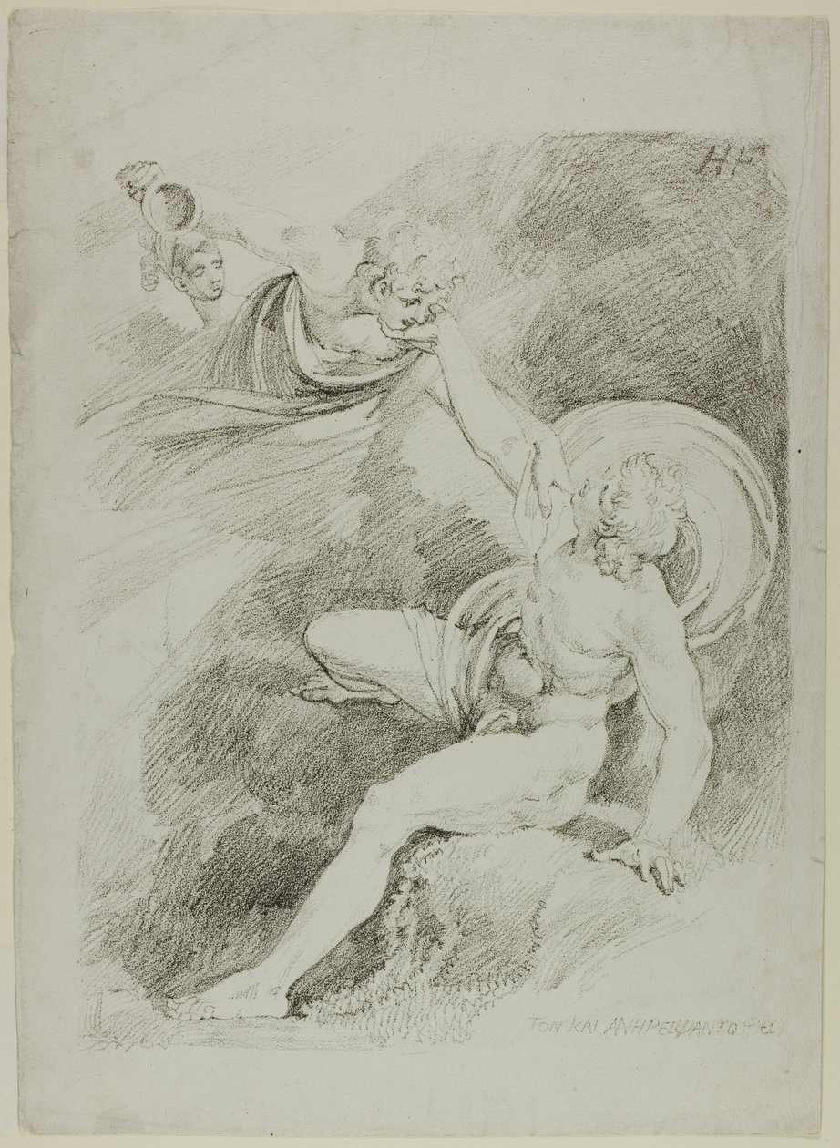 Himmelske Ganymedes av Johann Heinrich Füssli