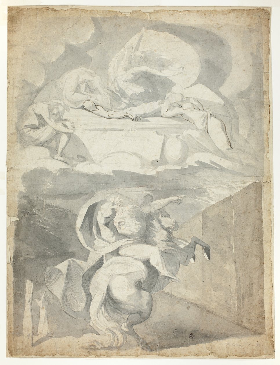 Odin i underverdenen av Johann Heinrich Füssli
