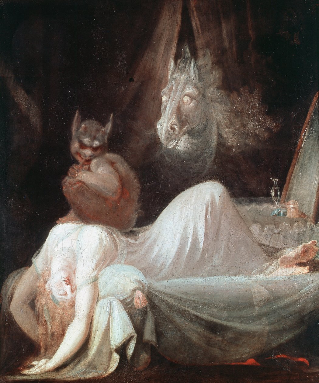Marerittet, c1790 av Johann Heinrich Füssli