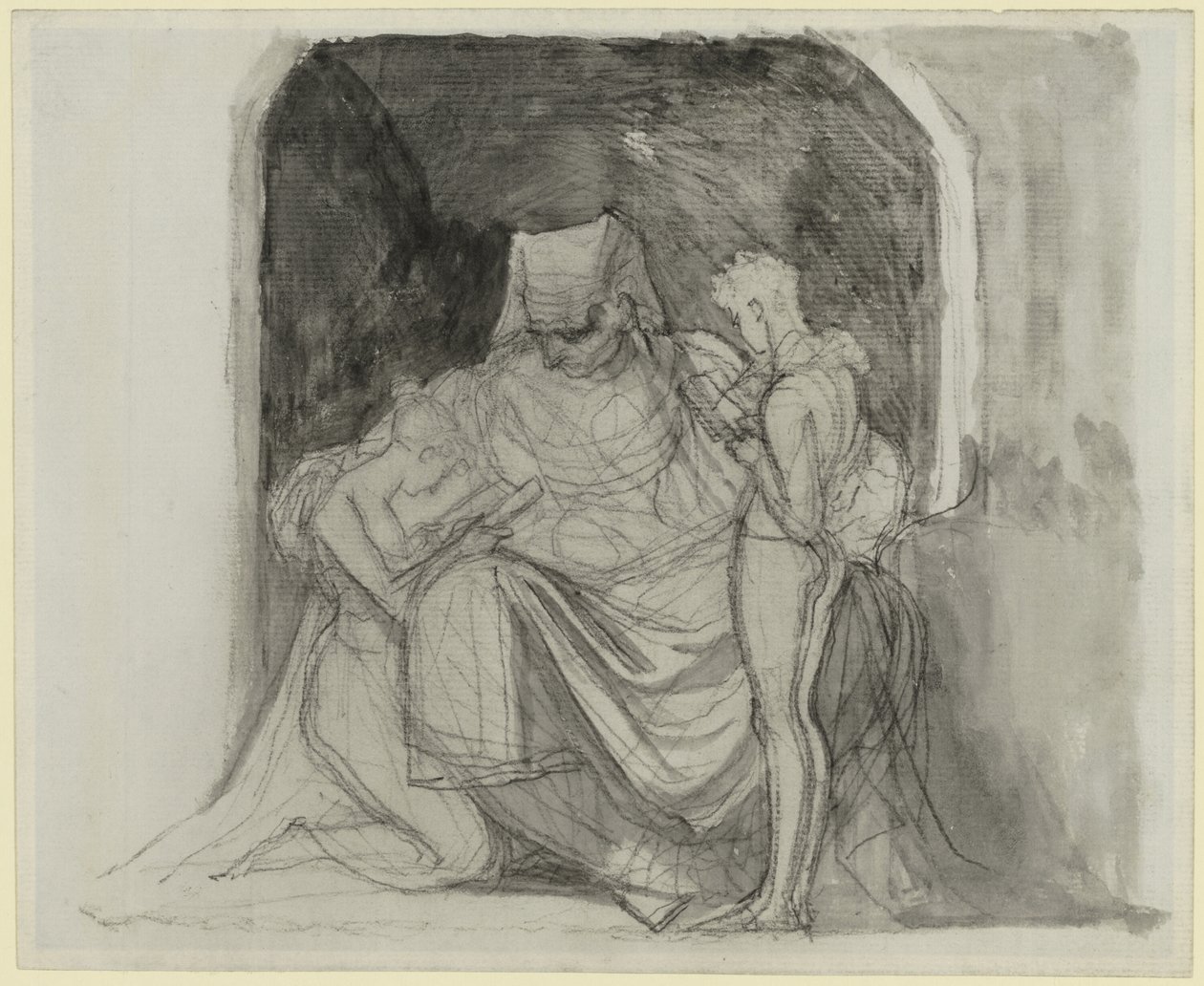 Kunnskapens Ånd av Johann Heinrich Füssli
