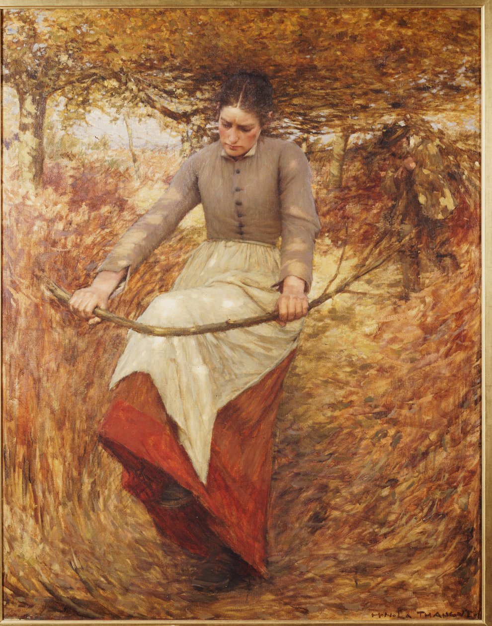 En høstmorgen av Henry Herbert La Thangue