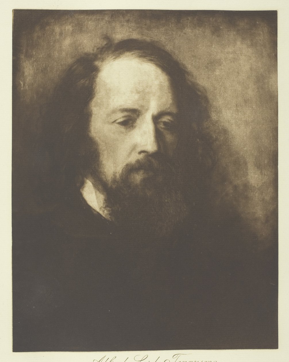 Alfred, Lord Tennyson av Henry Herschel Hay Cameron