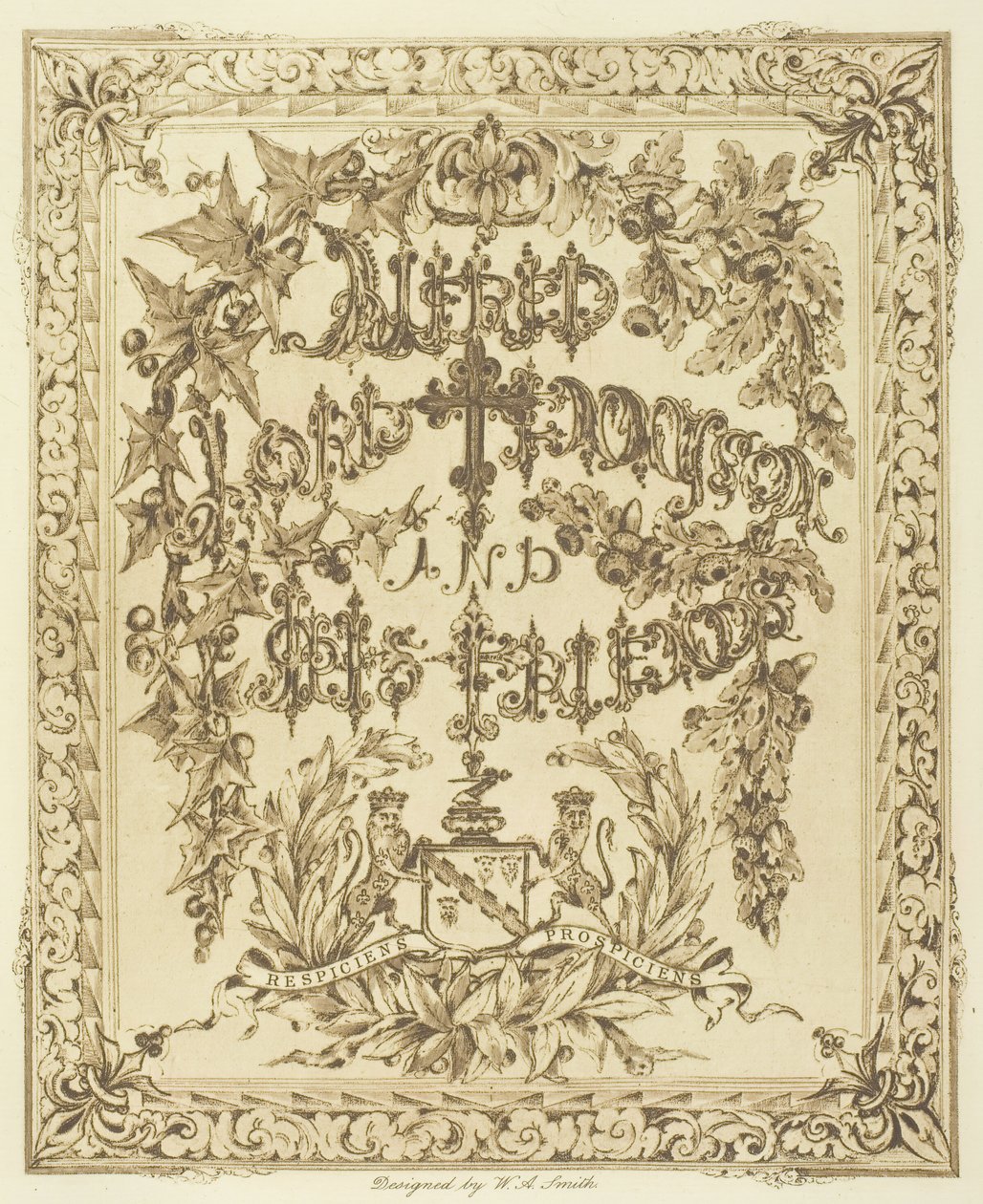 Frontispicen, ca. 1893. av Henry Herschel Hay Cameron