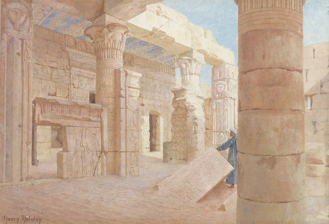 Temple of Philae av Henry Holiday