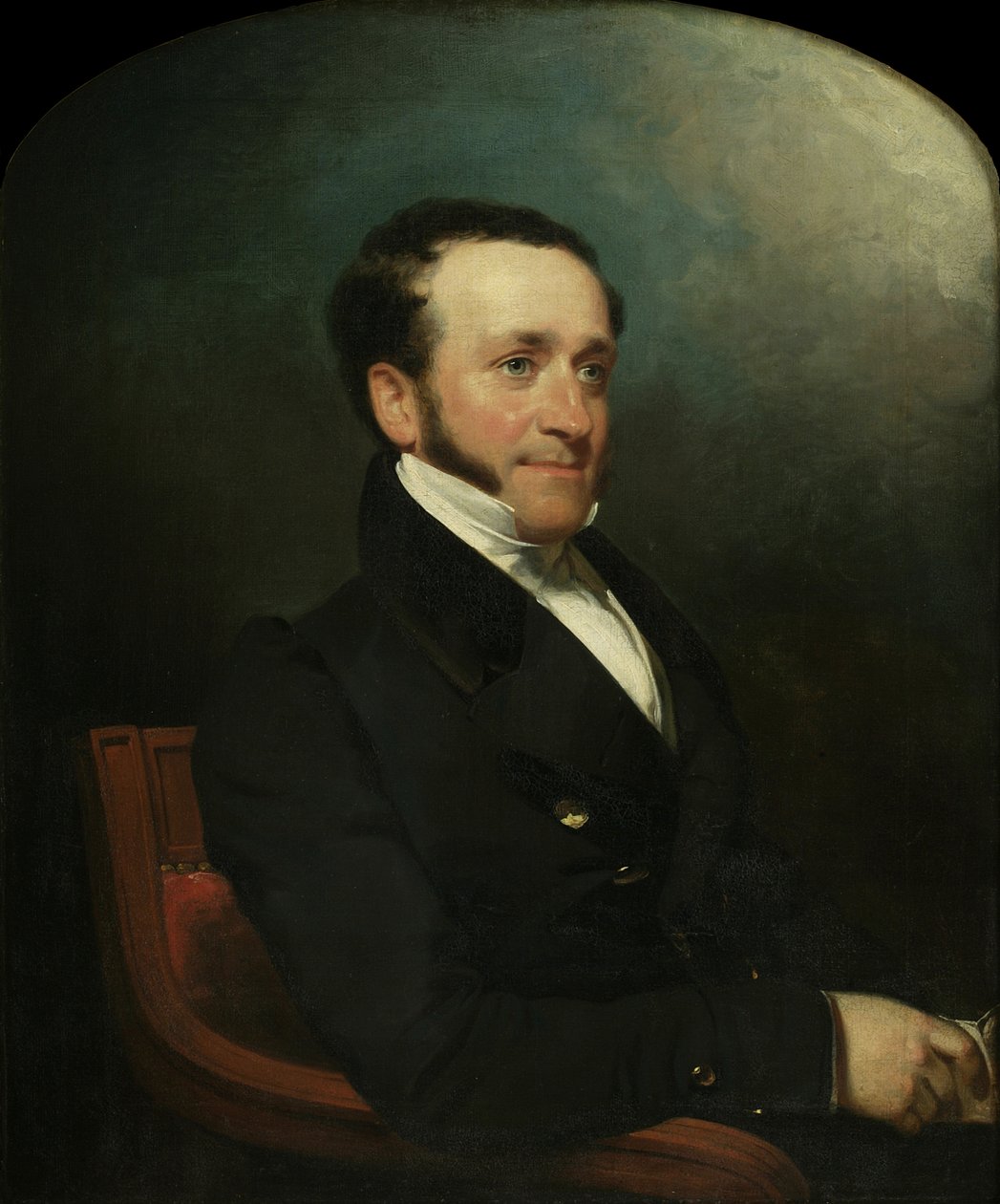 Fitz-Greene Halleck (1790-1867), 1828 av Henry Inman