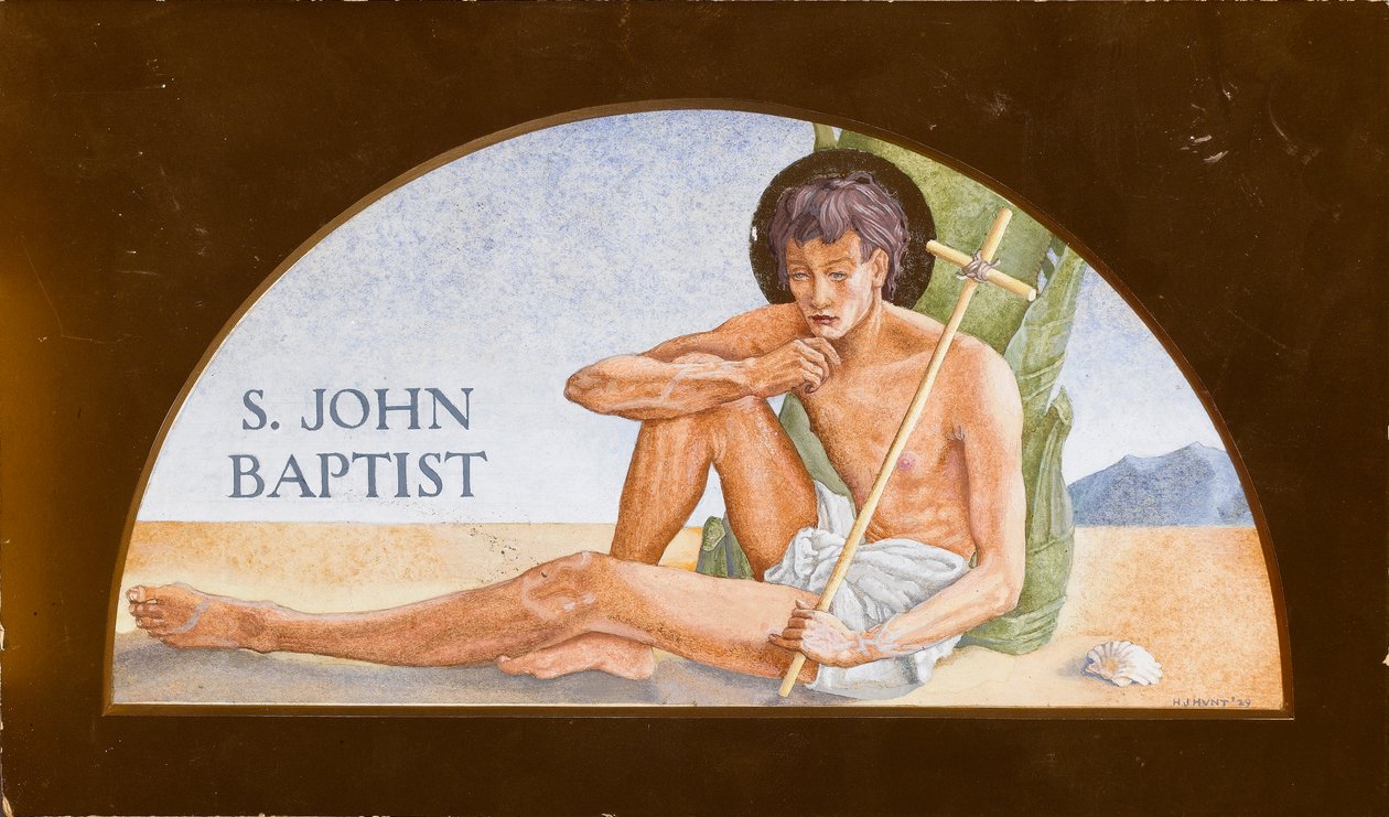 St. Johannes døperen av Henry J. Hunt