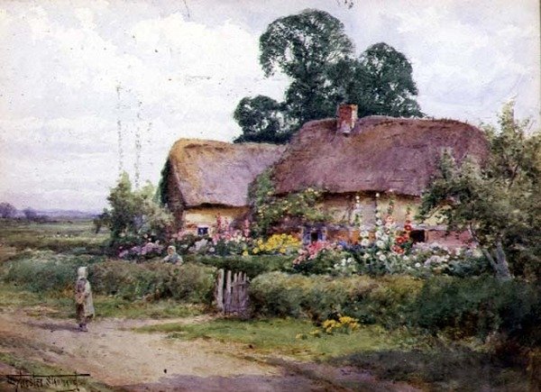 Nær Welford on Avon av Henry John Sylvester Stannard