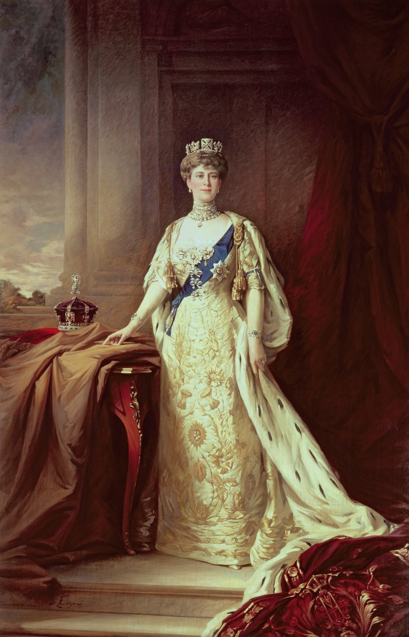 Dronning Mary av Henry Macbeth Raeburn