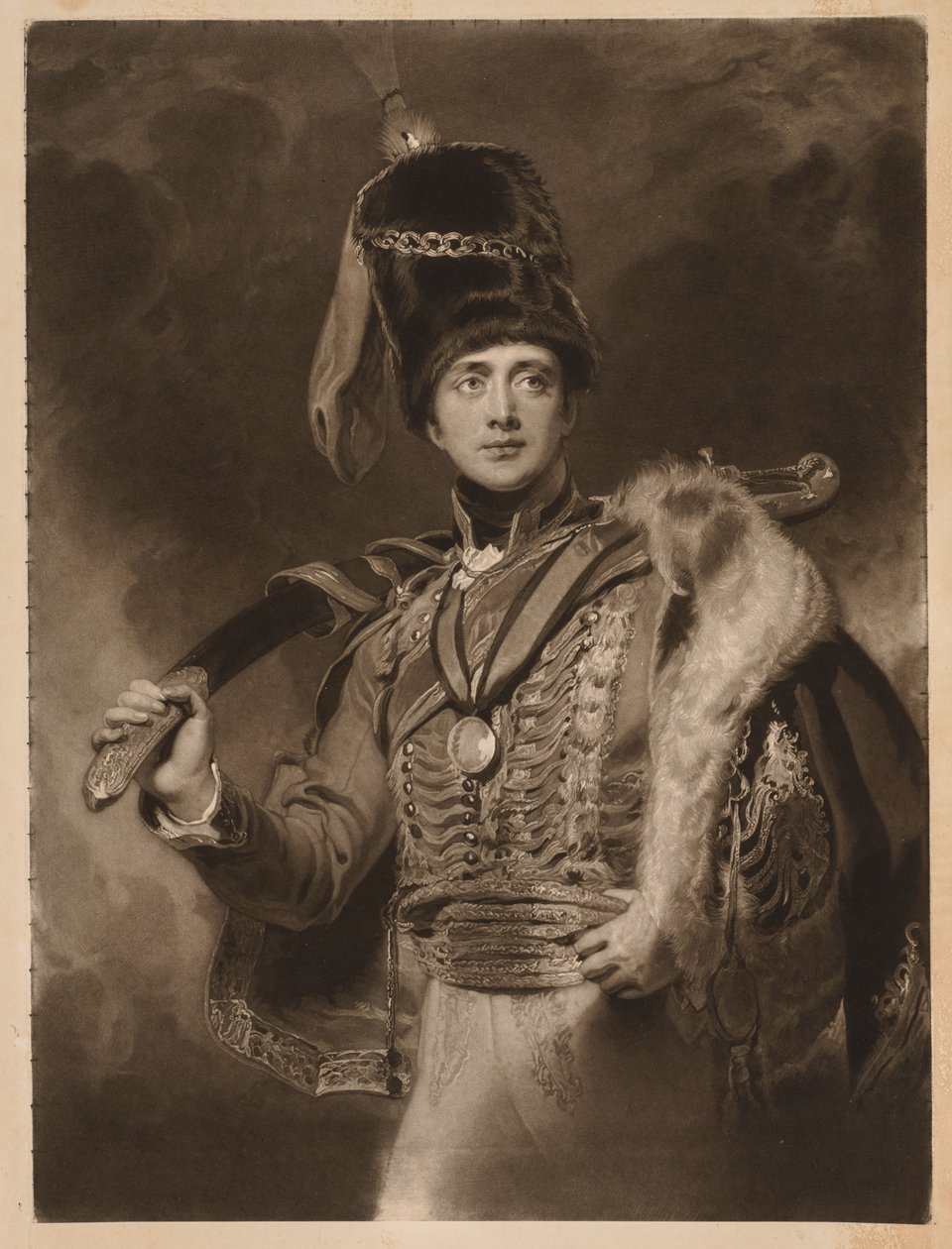Generalløytnant, ærede C. W. Stewart av Henry Meyer