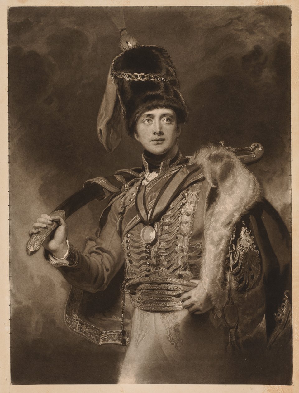 Generalløytnant, ærede C. W. Stewart. av Henry Meyer