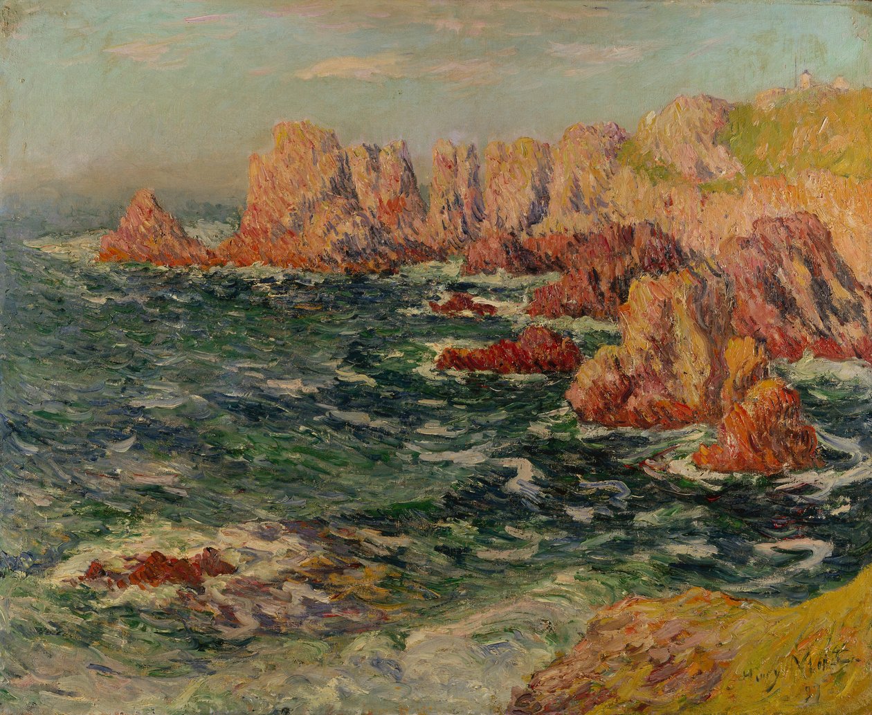 Bretagnekysten av Henry Moret