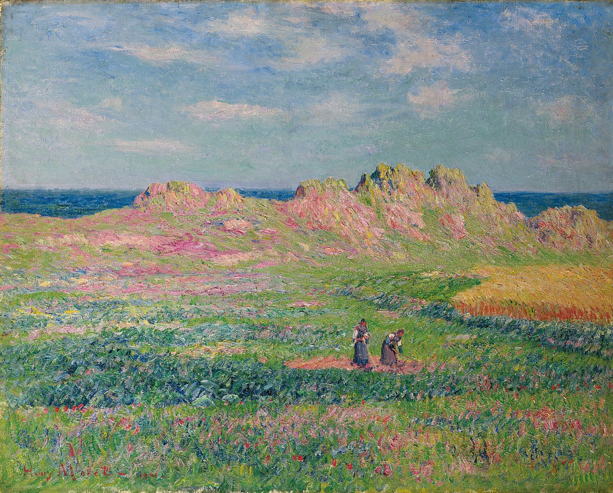Øya Ouessant, 1901 av Henry Moret
