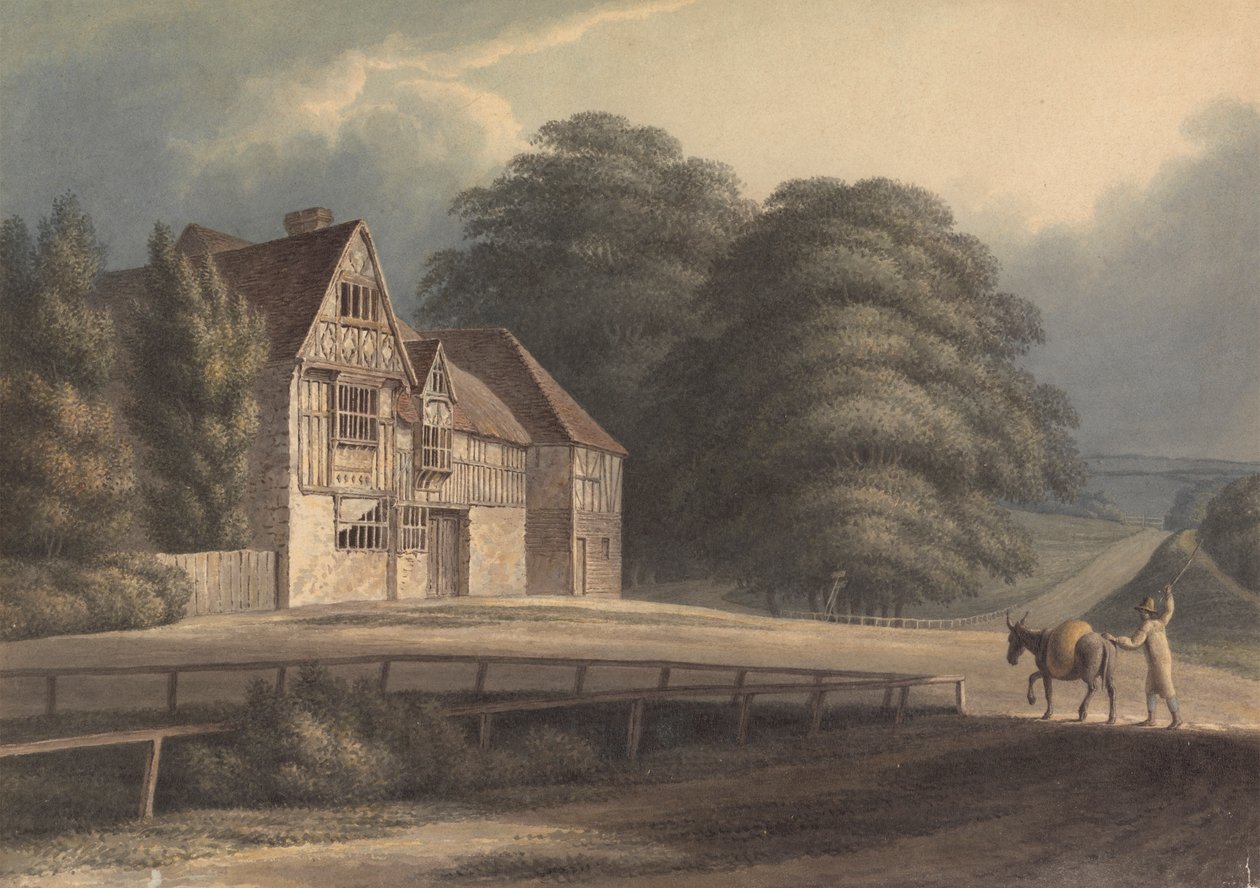 Gamle bygninger i Hastings av Henry Morton