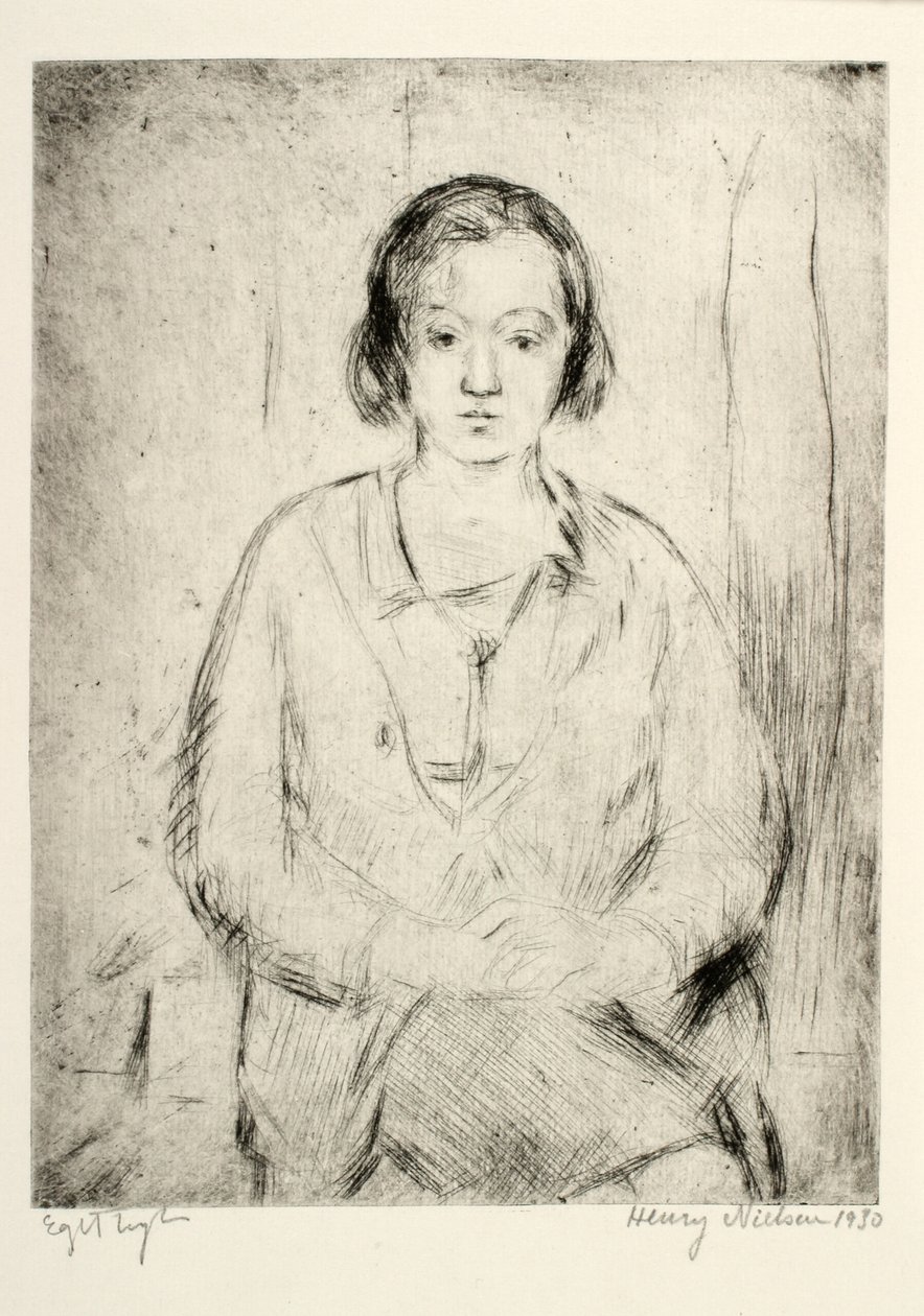 Kunstnerens søster av Henry Nielsen