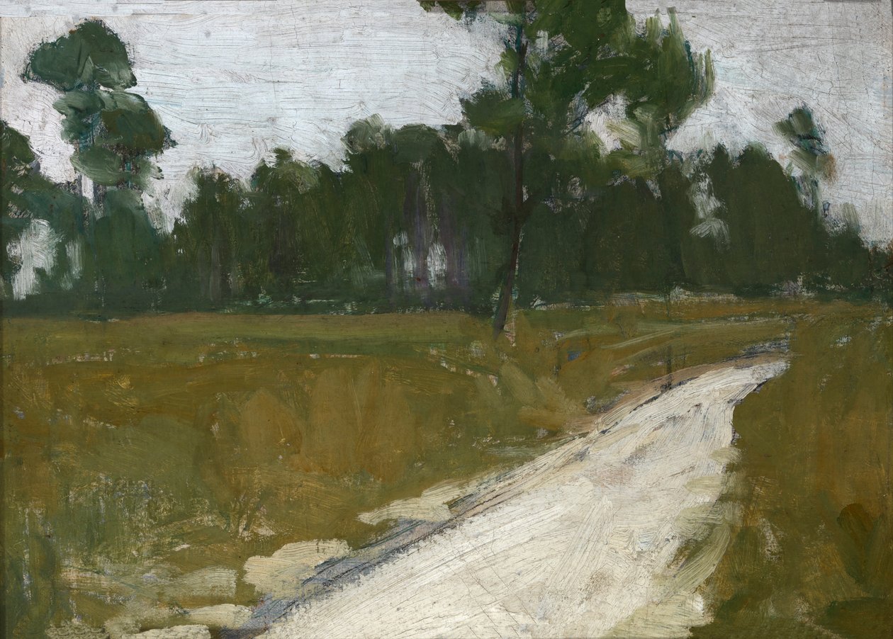 Landsvei i Frankrike, n.d. av Henry Ossawa Tanner