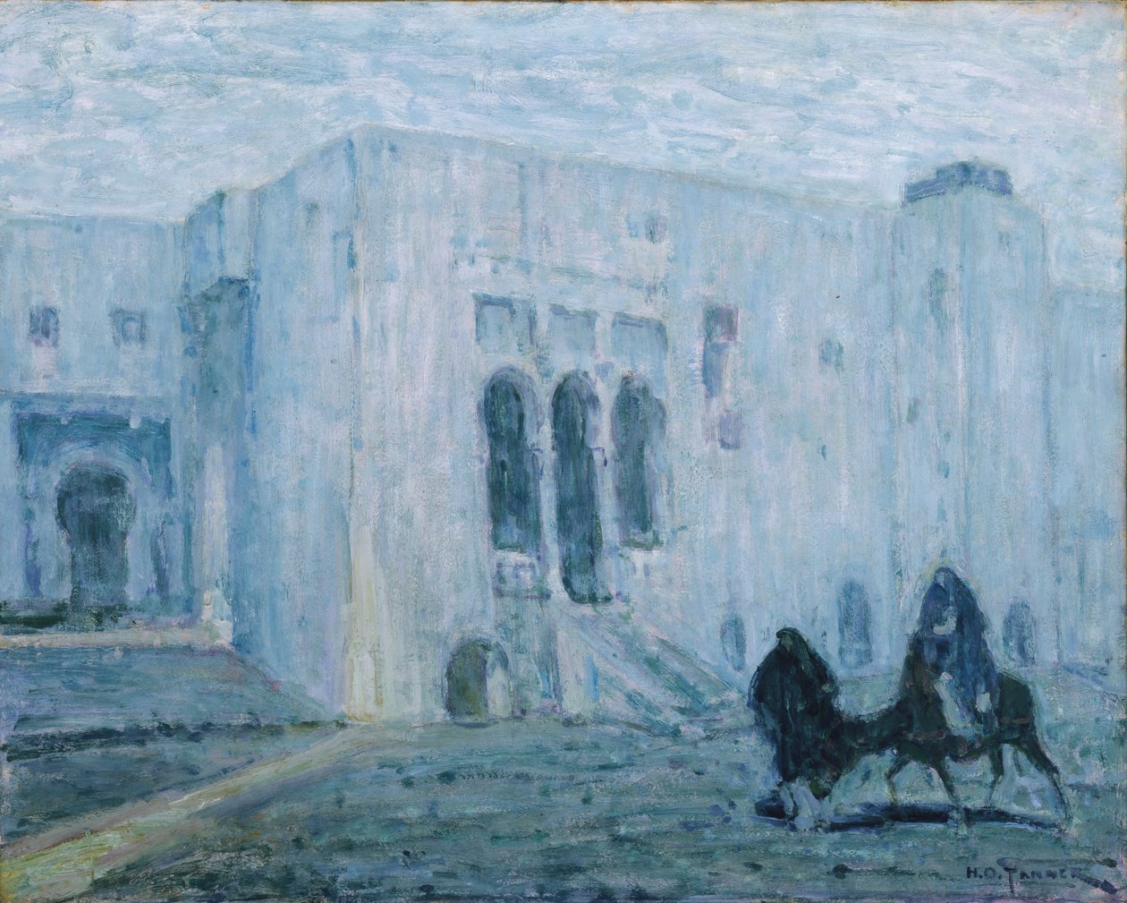 Justispalasset, Tanger, ca. 1912-1913. av Henry Ossawa Tanner