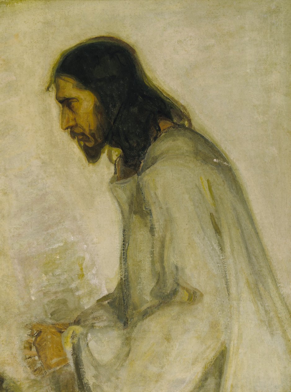 Frelseren, ca. 1900-1905. av Henry Ossawa Tanner