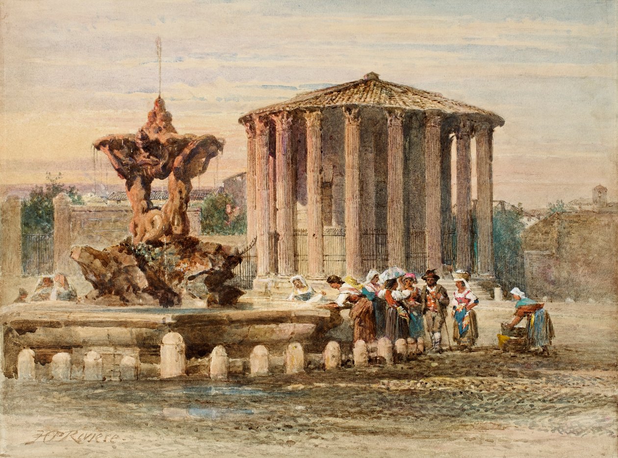 Fontene i Roma av Henry Parsons Riviere