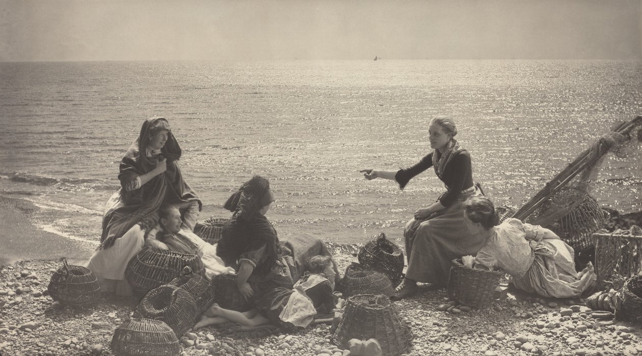Sladder på stranden av Henry Peach Robinson
