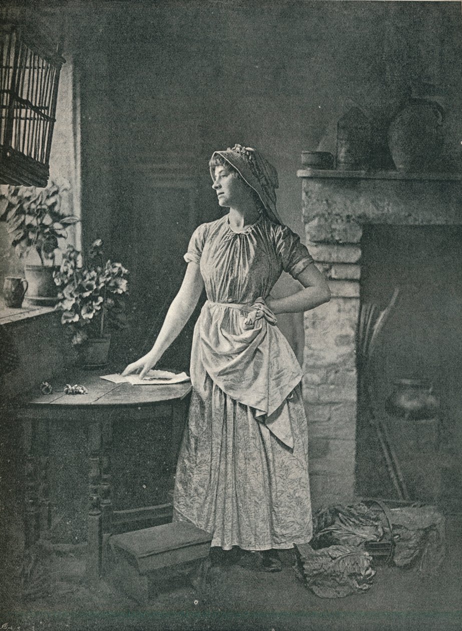 Hvem kunne ha sendt det, c1885 av Henry Peach Robinson