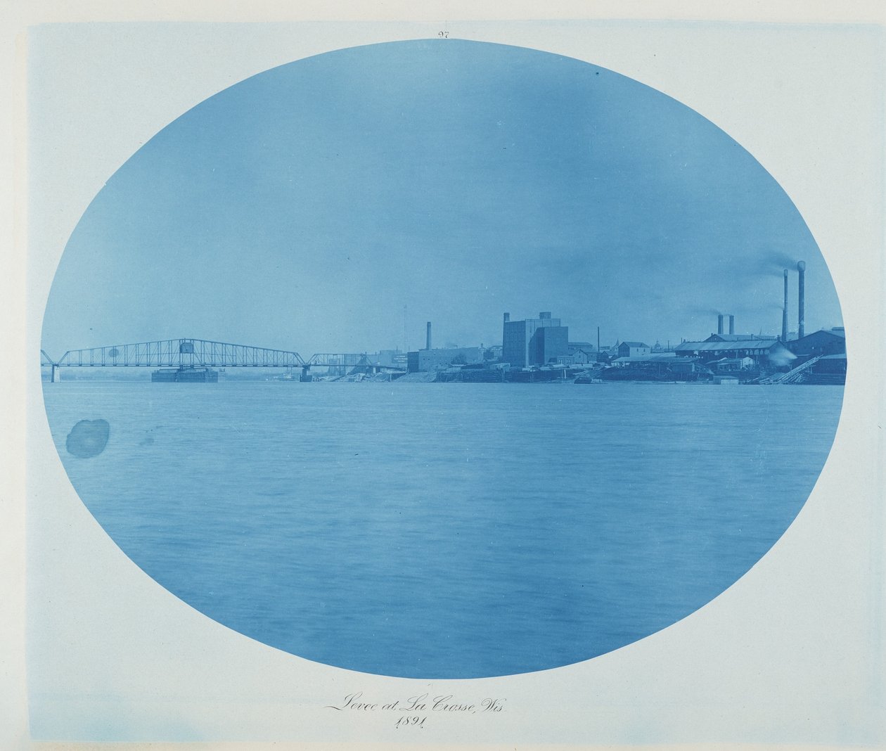 Levee på La Crosse, Wis. av Henry Peter Bosse
