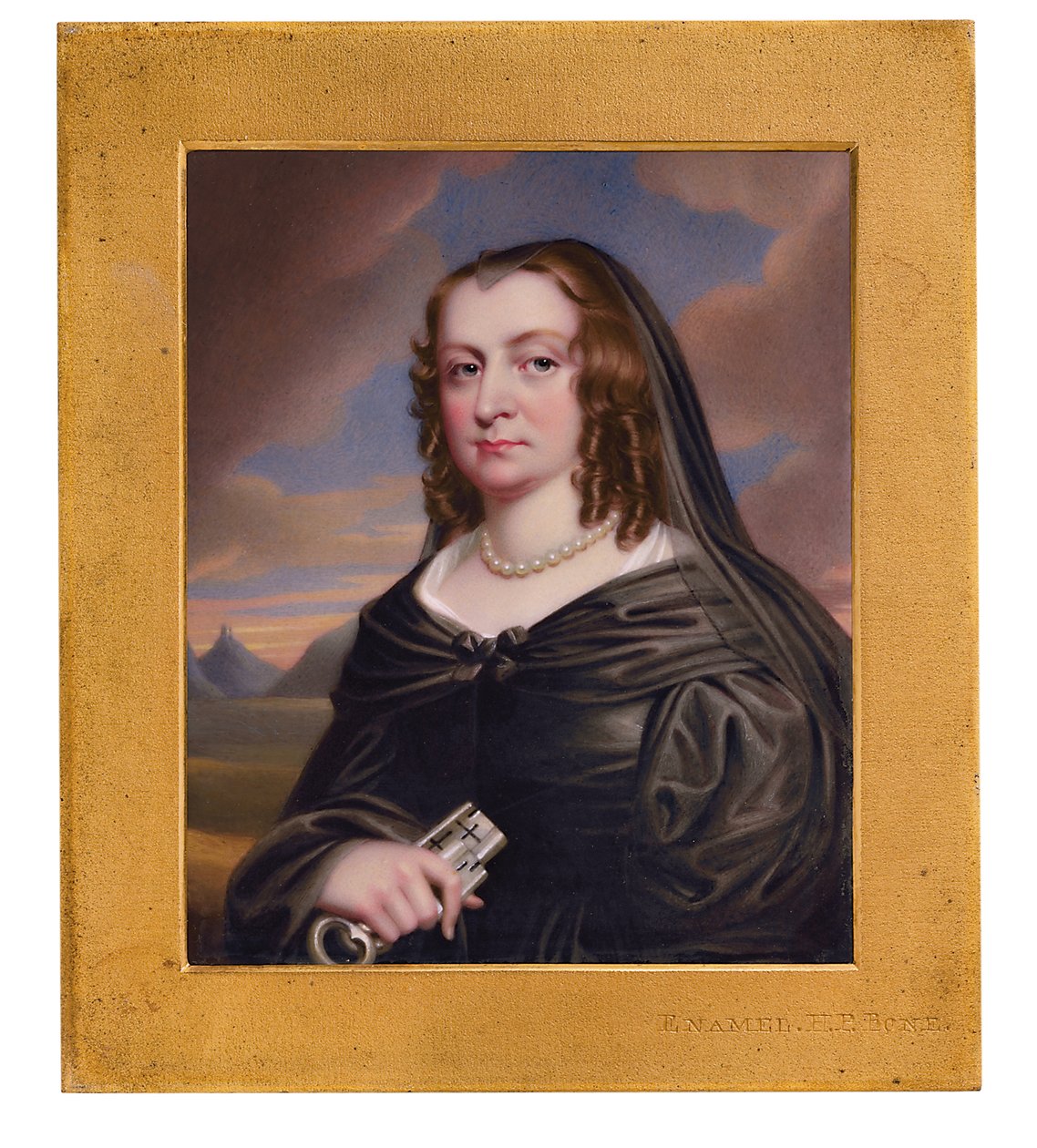 Lady Bankes, født Mary Hawtrey av Henry Pierce Bone