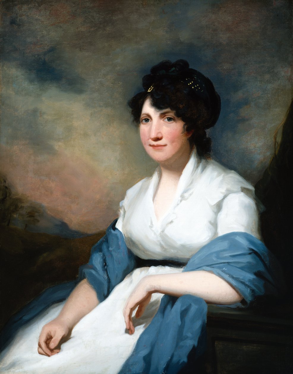 Lady Delves Broughton av Henry Raeburn