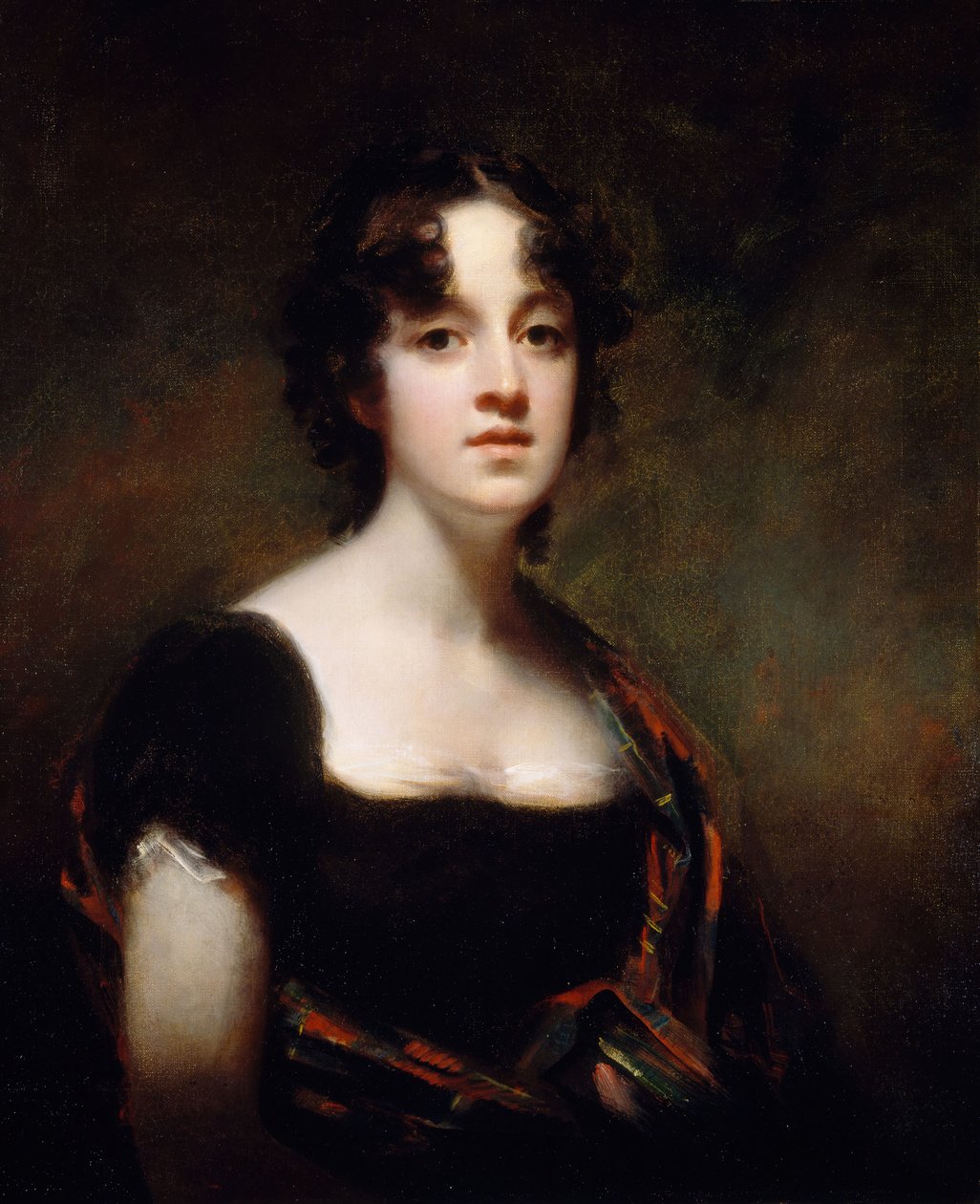 Fru Farquarson fra Finzean, 1800-1823. av Henry Raeburn