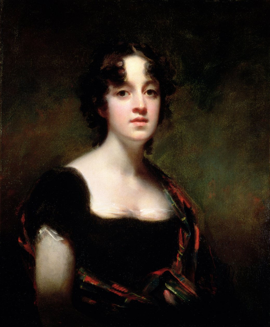 Fru Farquarson fra Finzean, 1800-1823 av Henry Raeburn