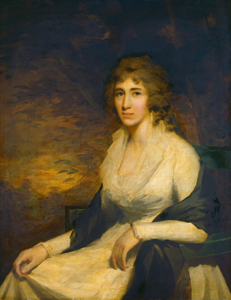 Mrs. George Hill, ca. 17901800. av Henry Raeburn