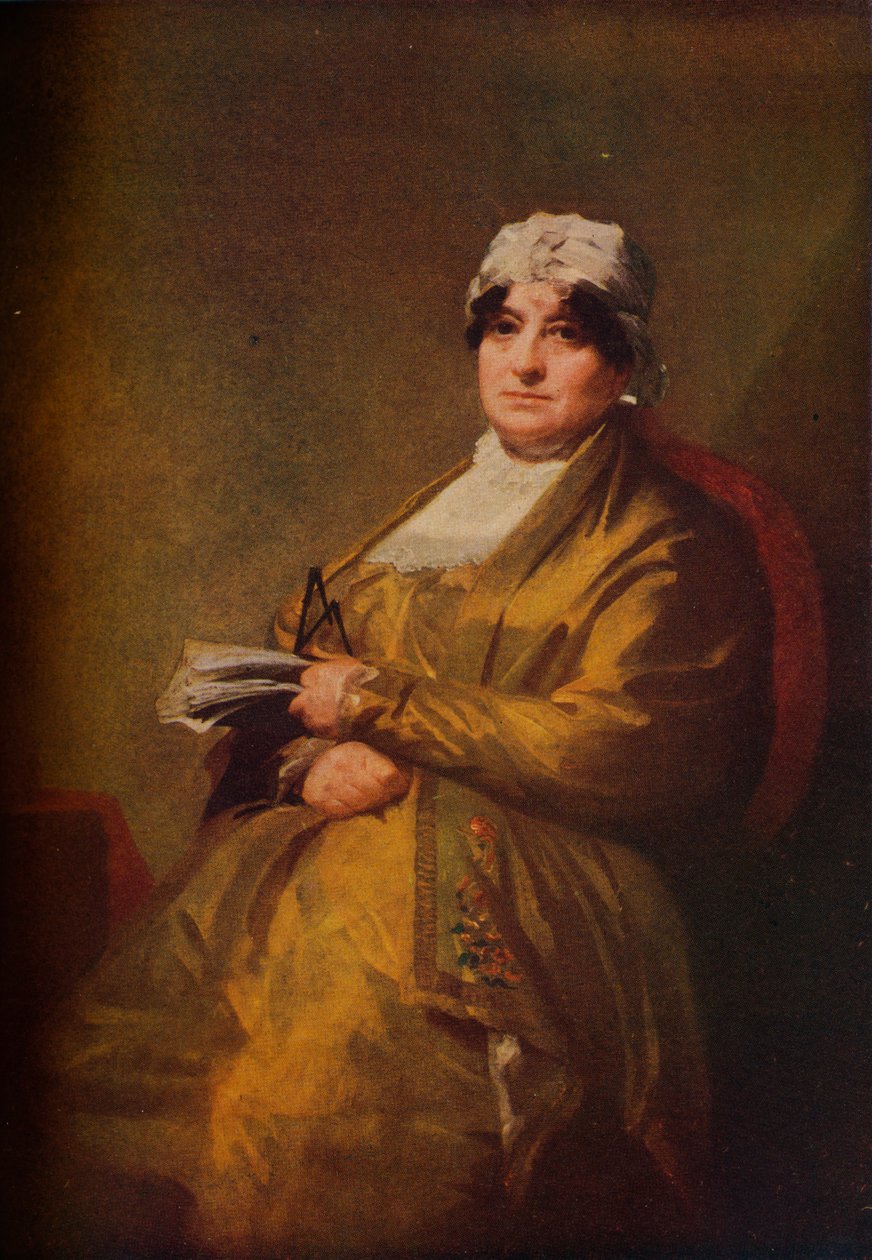Mrs. Hobson av Markfield, c1895. av Henry Raeburn