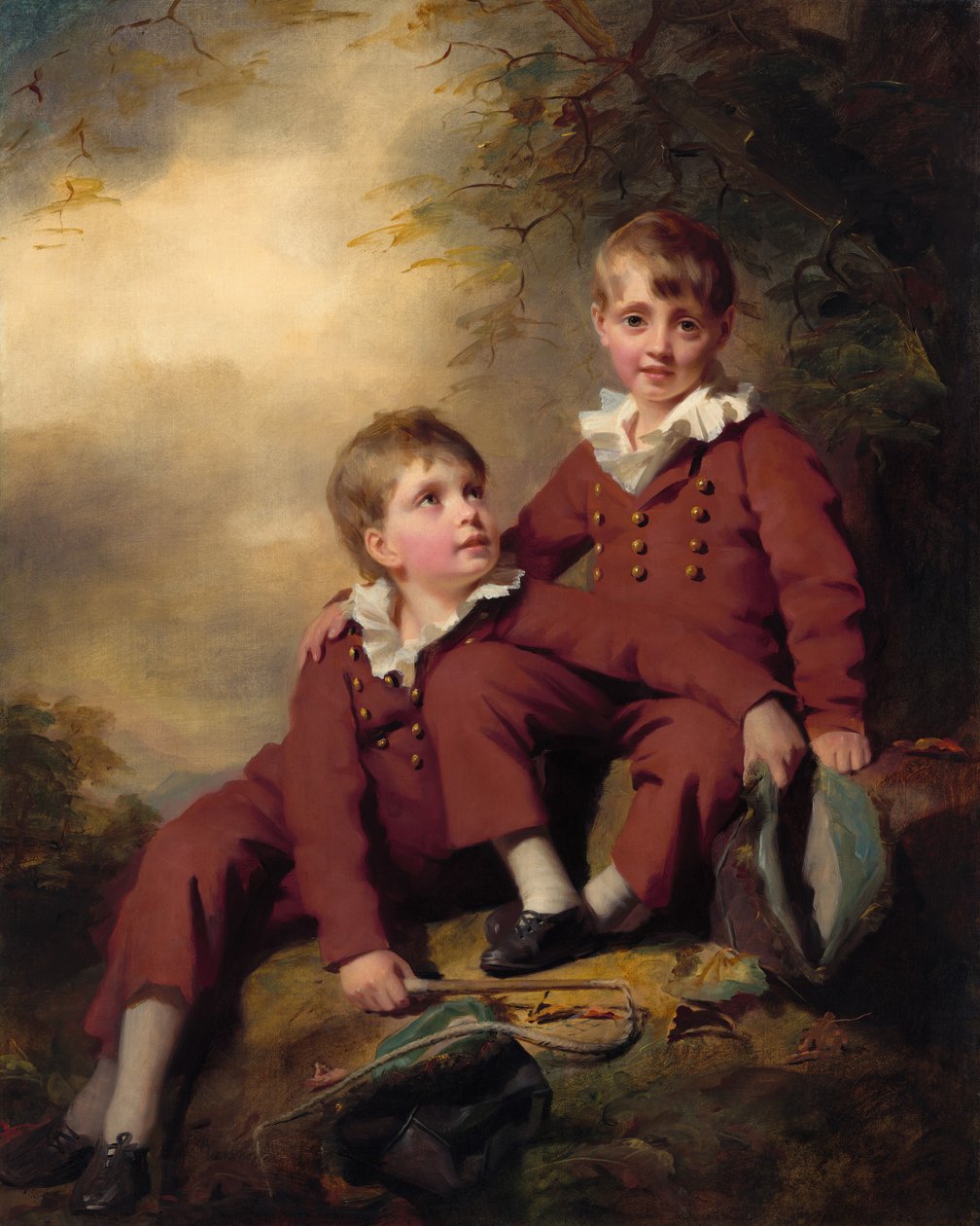 Binning-barna, sannsynligvis ca. 1811. av Henry Raeburn