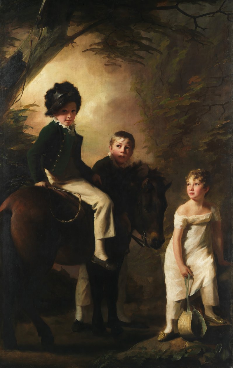 Drummond-barna, ca. 1808-9. av Henry Raeburn