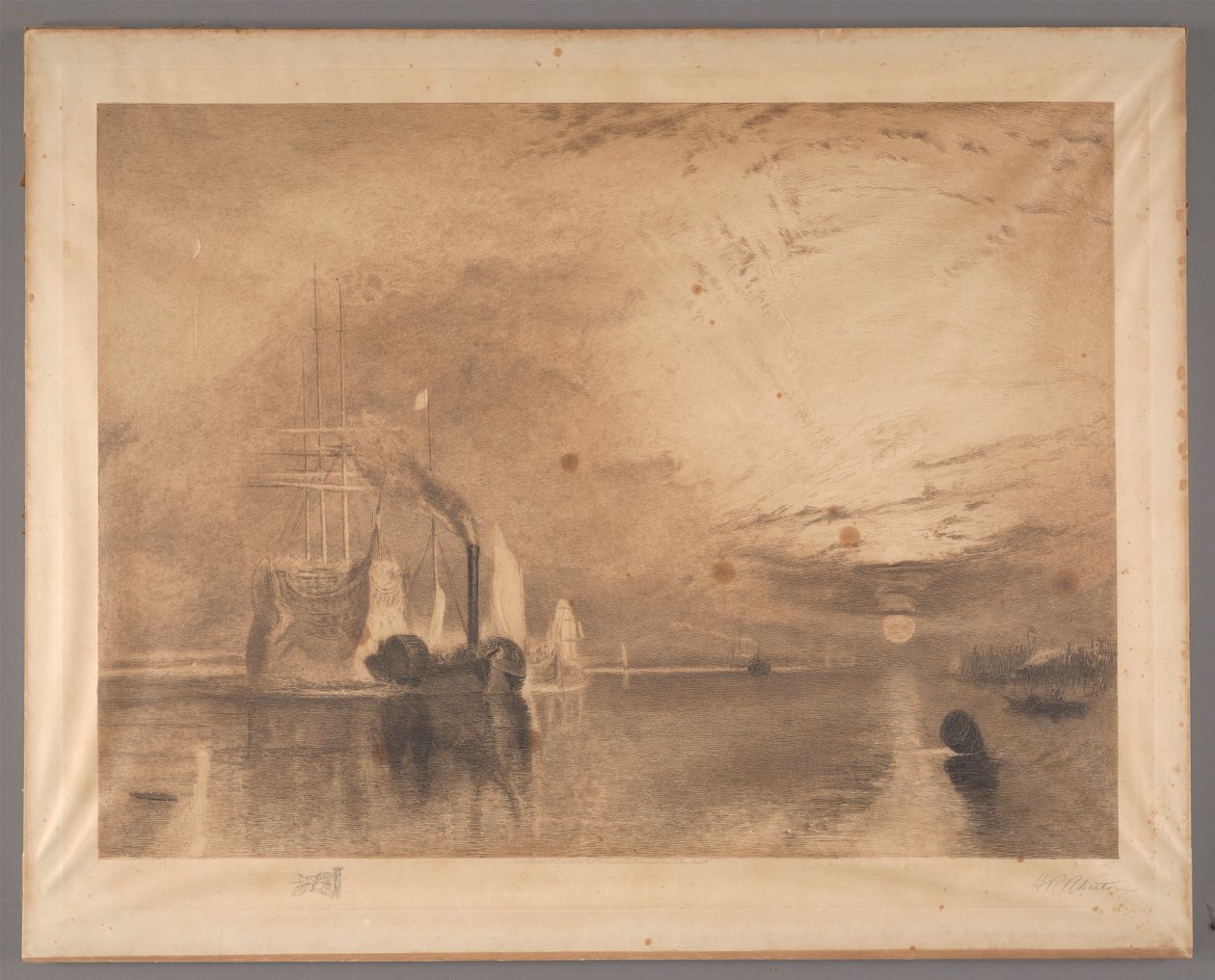 The Fighting Temeraire av Henry Robert Robertson