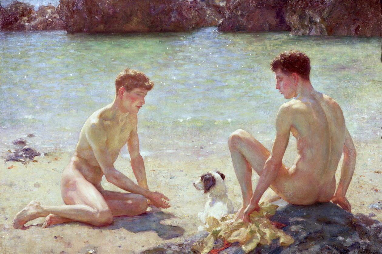 Kamerater, 1924 av Henry Scott Tuke