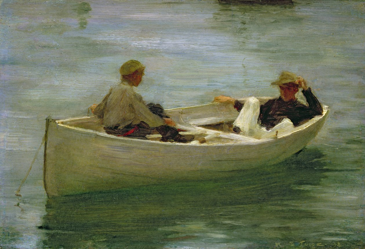 I Robåten av Henry Scott Tuke